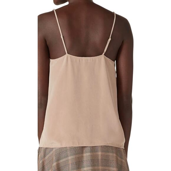 Tibi Ply Silk Tan Tank 6 - Picture 3 of 11